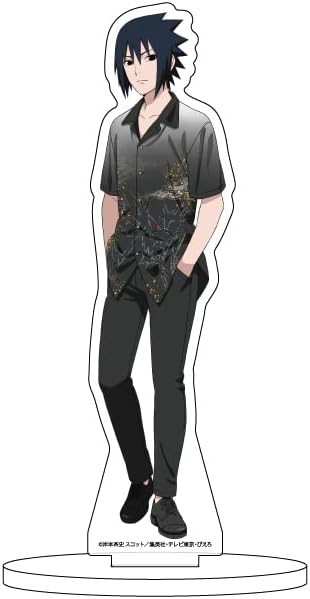 A3 Naruto & Boruto 33 Sasuke Uchiha Estilo japonés Ropa lisa Ver.[Ilustrado por la ilustración] Personaje Figura acrílica