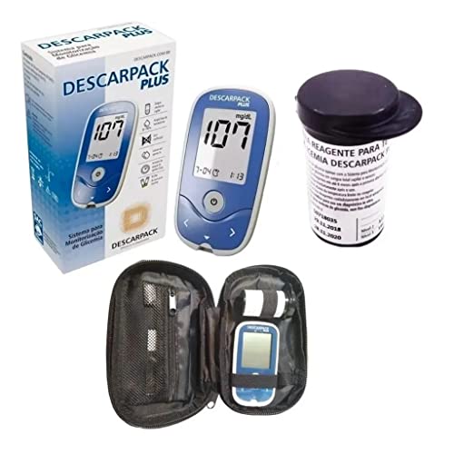 Descarpack Medidor de Glicemia Plus - Multicolorido - 1 Unidade
