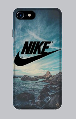 WorldSell Funda de Silicona Suave Case Cover Protección Cáscara Soft Gel TPU Carcasa Funda para iPhone 7-8 Brands 016 Nike