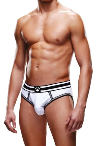 Slip Ouvert Blanc et Noir - Prowler - XXL