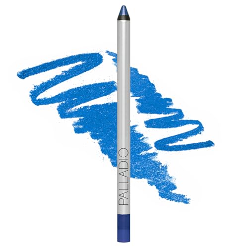 Palladio Precision Eyeliner | Silicone Based Rich Pigment | Gentle Application | Dramatic Smoky Effect To Soft Everyday Wear | Perfect Finish For Picture Perfect Eyes | Electric Blue