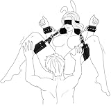 BDSM Sex Bondage Restraint Kits - Utimi Leather Leg Straps Wrist Thigh with Adjustable Back Handcuffs & Blindfold Eye Mask Adult Sex Toys for Men Women and Couple Foreplay Pleasure | Black