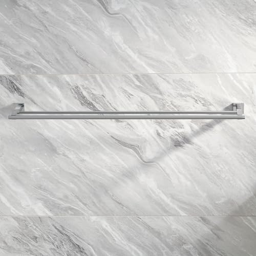 Miyili 36-Inch Double Towel Bar Stainless Steel Bathroom Towel Rack Holder Wall Mount Polished Finish, A02C90B by Miyili - Image 6
