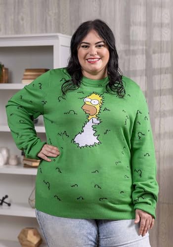 Adult The Simpsons Homer Bushes Sweater3