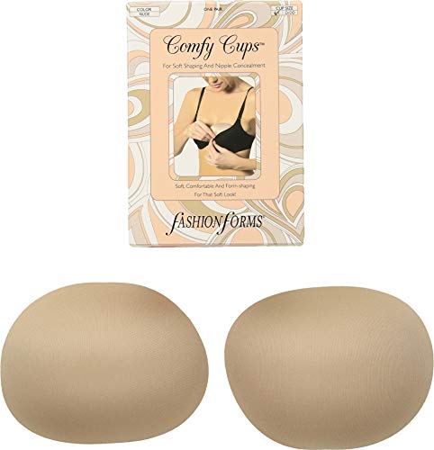 Fashion Forms Comfy Cups Bra Inserts - Set of 2 Nude B/C