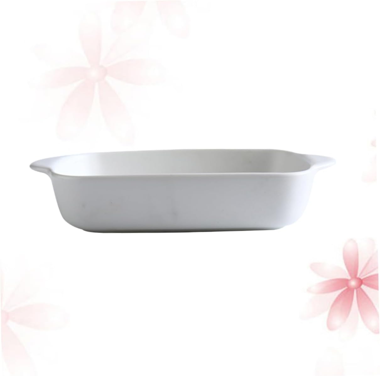 GLEAVI Ceramic Bakeware Casserole Dishes Pie Dish Roasting Tin Ovenproof Dish Rectangular Oven Dish Baking Dish Ceramic Baking Pans High Temperature Resistance Baking Pans