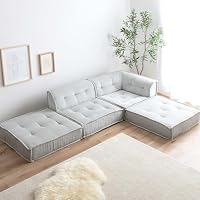 【九州限定価格】コーデュロイ セパレートソファ 3色展開 Amazon.co.jp: 家具350 ソファー 3人掛け 4点セット フロア ロー