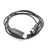 AEcreative CAT Remote Control Interface Cable for Yaesu FT-747GX FT-767GX FT-1000D FT-990 FT-980 FT-736R FT-747 FT-767 CT-62 FIF-232c