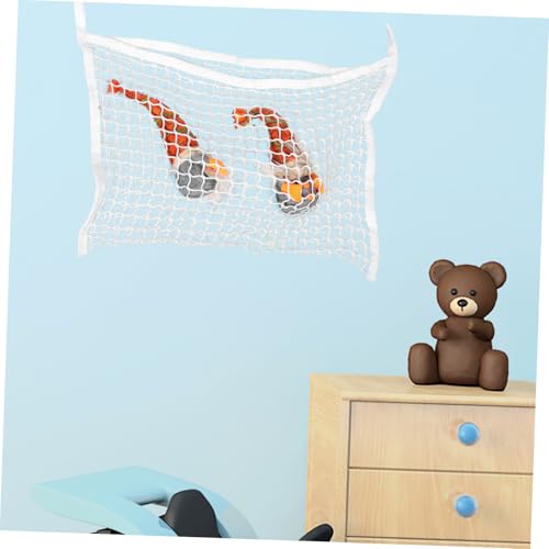 Rangement mural pour jouets de bain en maille Zerodeko
