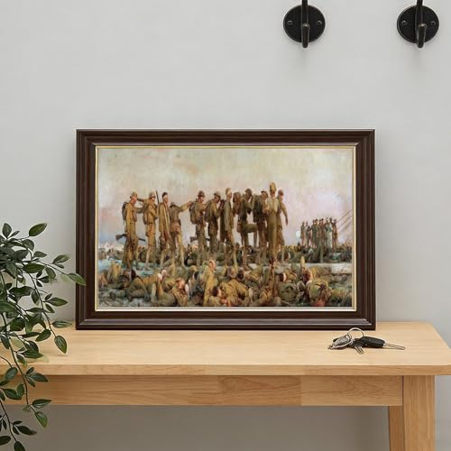 Toile tendue Gassed Sargent pour salon et bureau