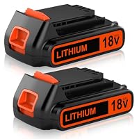 2X Ersatzakku für Black Decker Akku 18V 3.0Ah LBX20 BL2018 LBXR20B LBXR20-OPE LBXR2020 LB2X4020 LBXR20 LBXR20B-OPE-2 LB2X4020 LST220 – Ansicht 1