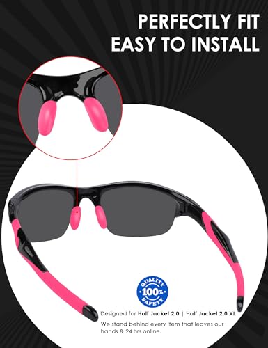 Image of BLAZERBUCK Replacement Sock Kits Earsocks & Nosepieces for Oakley Half Jacket 2.0 XL Sunglass