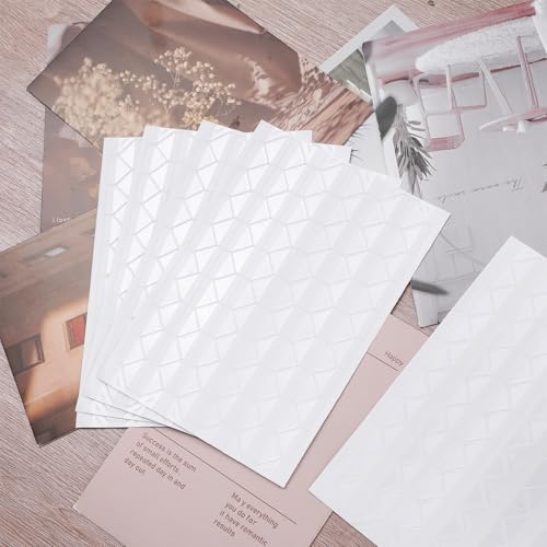 408PCS Photo Corners Self-Adhesive Acid Free Photo Corners Scrapbook Picture Corner Picture Mounting Corner for DIY Scrapbook, Album, Journal, Memory Books - Thumbnail 6