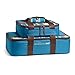 Rachael Ray Lasagna Lugger Combo Set, Insulated Carriers for 9" X 9" and 9" X 13" Baking Dishes, Marine Blue Stripe