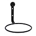 Achla Designs 26379 Ring Wall Bracket, 6-inch, Black
