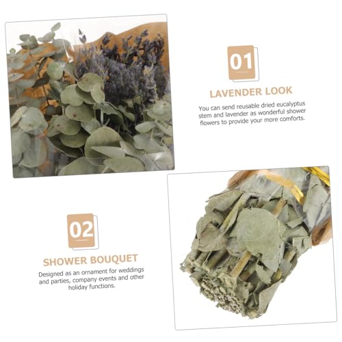 Ramillete de Lavanda y Eucalipto Seco Cabilock para Decoración miniatura 6