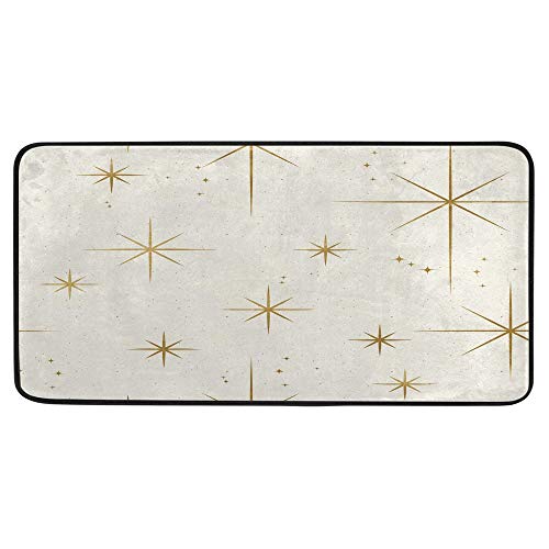 Tapis de cuisine rembourré sous les étoiles tapis de sol pour bureau et maison - 2