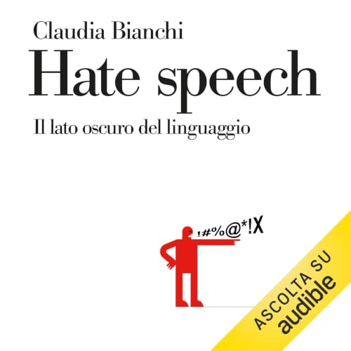 Diseño de la portada del título Hate speech