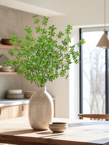 Arborus 6 STK Künstlicher Zweig für Bodenvase Kunstzweige 100 cm Kunstpflanzen Zweige Künstliche Stämme Dekozweige für Äste und Zweige Deko Blumenarrangment Vase Tisch Deko im Zimmer