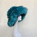 Tinhulf Women's Fashion Faux Fur Soft Fluffy Hat Winter Warm Outdoor Cap Fur Headgear Deep Green