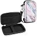Produktbild Fintie Tasche für Fujifilm Instax Mini Link 2 / Mini Link - Premium Starke Hartschalen Fotodrucker Tragen Fall Tragetasche Etui für HP Sprocket Plus/Select, Marmor Rosa