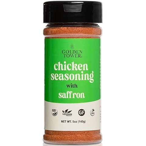 Golden Tower Chicken Seasoning with Saffron Cover