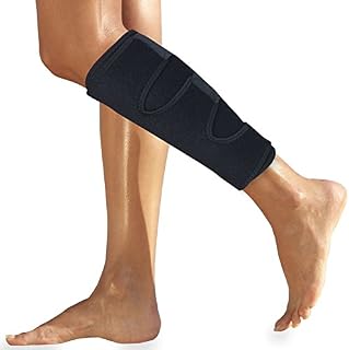 Torn Calf Muscle Brace - Compression Support Wrap for Shin Splint, Strain, Leg