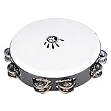 X8 Drums 10-Inch Tunable Tambourine