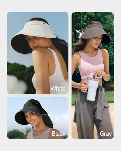 Sombrero de ala ancha para mujer con protección UV50+ miniatura 7