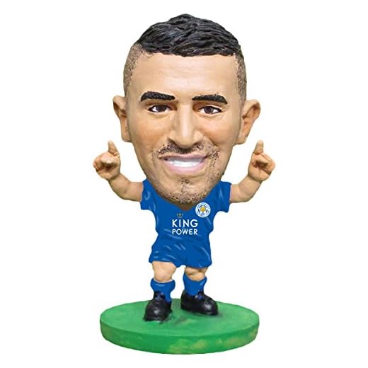 SoccerStarz Figura de acción Riyad mahrez - Leicester City.