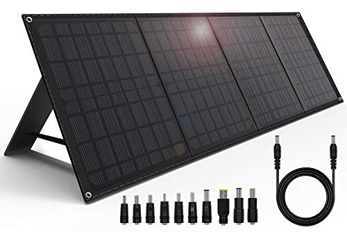 CHAFON 40W Portable Solar Charger,Camping Foldable Panel with 18V DC Output for Power Station Generator,Laptop,QC 3.0 12V USB Port Compatible Tablet GPS Camera iPhone Xs/iPad/Galaxy S9