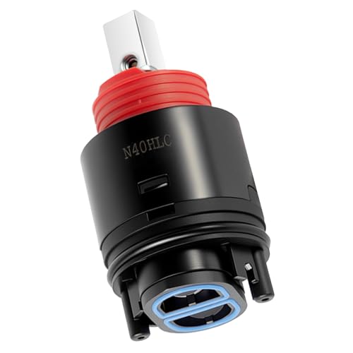 N40HLC Shower Cartridge Replacement, for RK7300-CART-3P and HL-40 Shower Cartridge Compatible with Temp-Gard III Series Single Handle Tub/Shower Faucets Valves by Coolfell - Used condition - US$19.23