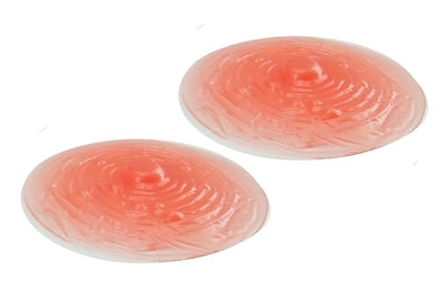 Janet's Closet Silicone Attachable Nipples – Soft, Reusable Nipple Covers for Breastfeeding Weaning, Crossdressing, or Mastectomy Prosthetics Beige