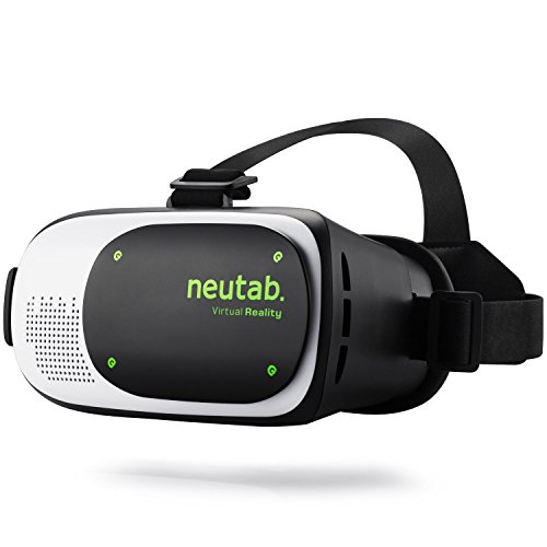NeuTab VR Virtual Reality Headset 3D Glasses Enable 360 Degree Immersive Movies and Games Experience for iPhone 7/7 Plus and More 3.5