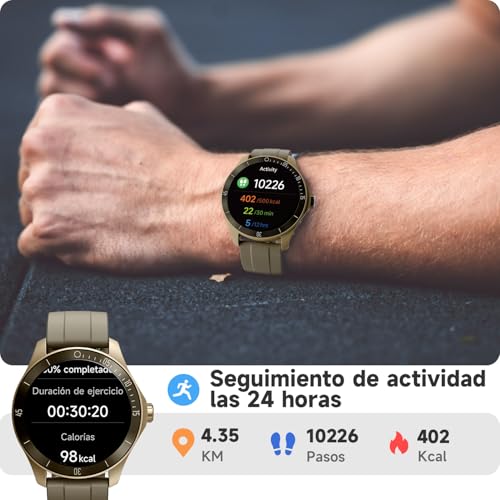 Reloj Inteligente TOOBUR con Alexa, IP68, Llamadas, Monitorización - Imagen 6