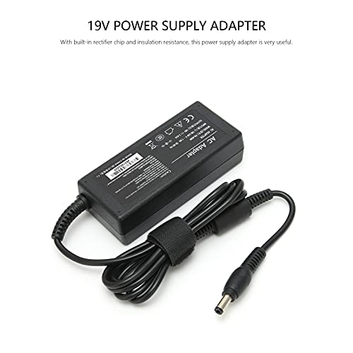 Adaptador de fonte de alimentação para Toshiba, adaptador de fonte de alimentação 65W 19V 3,42A com