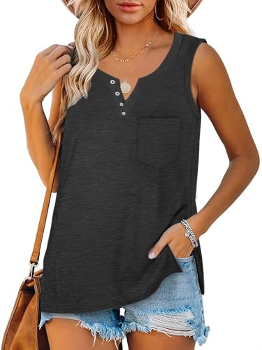 T-shirt Fisoew femme anthracite nuance 22 en maille douce et résistante