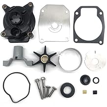 0396933 Water Pump Impeller Repair Kit for Evinrude Johnson Outboard 0439077 0390770 18-3399 40/45/48/50/55/60 hp