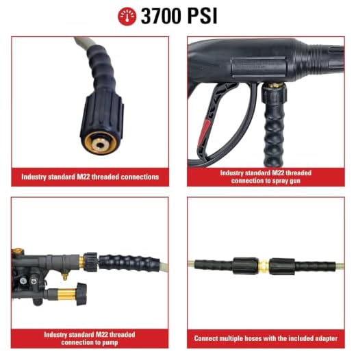 Simpson Morflex 3700 PSI Pressure Washer Hose