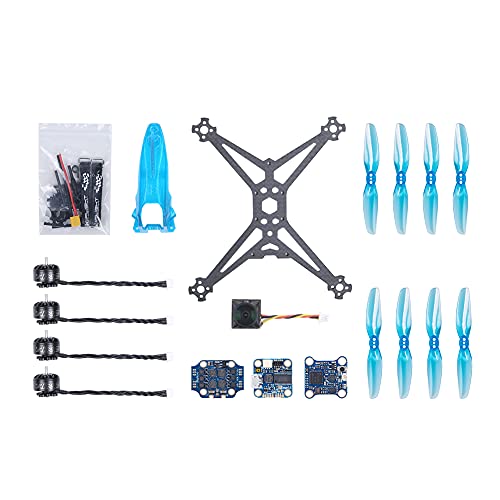 iFlight TurboBee 136RS V2 4S DIY 3inch FPV Quad Build Kit (Frame+ XING 1204 Motor+ SucceX Micro F4 Flight Tower+ 200mW Micro VTX+ Caddx.us Turbo Eos V2 Camera)