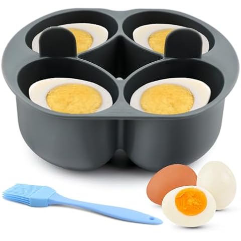 WunderPoach Egg Cooker 4 Egg Egg, Egg Poacher for TM5 TM6 TM31, Thermomix Accessories, Heat Resistant Egg Poacher Cover