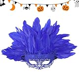 Potenciador de Estilo Adaptable: La máscara de fiesta incluye componentes removibles con un de sujeción conveniente, facilitando su adaptación a distintos estilos sin dificultad y combinando con varios atuendos temáticos para eventos como bailes de máscaras, galas o actuaciones teatrales, mejorando tu apariencia general con elegancia y creatividad adaptables para una presentación impecable.