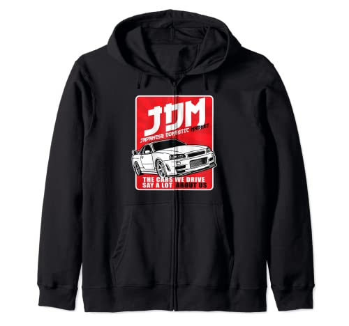 Racing jdm tuning japonés coches Sudadera con Capucha