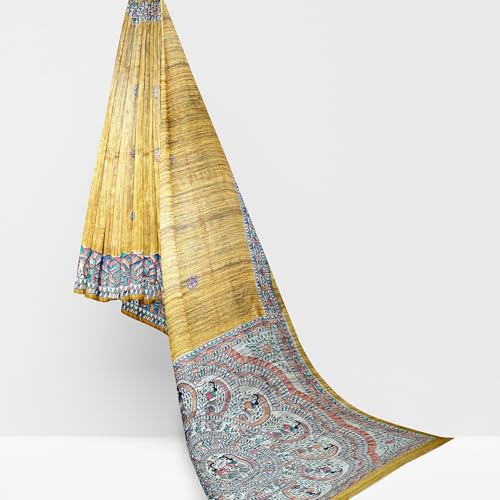 Generic tussar silk saree in tussar silk – image 6