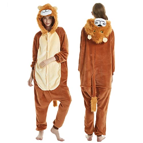 ZKomoL - Pijama enterizo de animal Kigurumi, unisex, ideal como disfraz para fiestas y cosplay, para adultos, XL