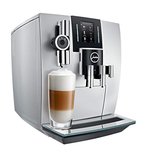 JURA 15111 J6 Coffee Machine, Brilliant Silver