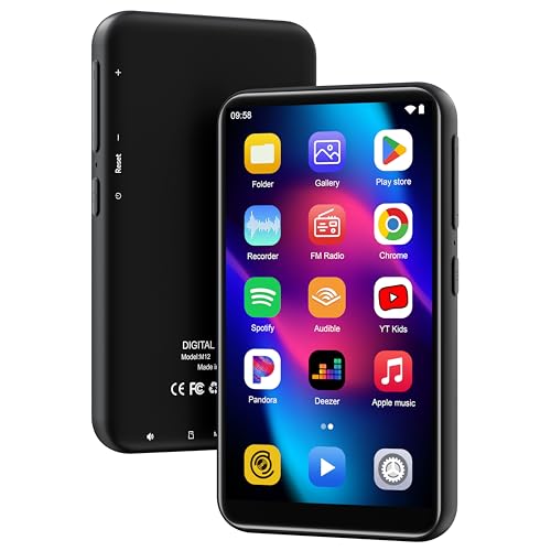 ZAQE 160GB ZAQE MP3 Player with Bluetooth and WiFi, MP3 Player with Spotify,