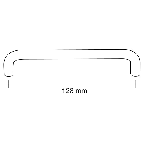 Miniatura 4 de Richelieu Hardware BP33285900 Livingston Collection - Tirador funcional central de gabinete negro mate de 5 132 pulgadas (5.039 in) (paquete de 2)