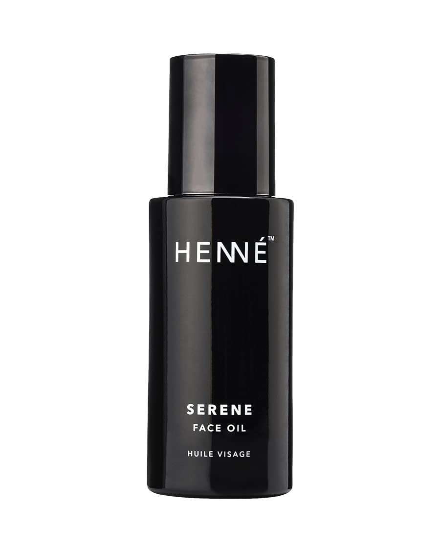 Henné Organics Serene Face Oil – Balancing & Non-comedogenic for Sensitive Skin – Vegan (1 fl oz)