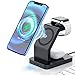 Produktbild leChivée Wireless Charger, 3 in 1 kabellose Ladegerät mit Mag Safe für Apple iPhone 13/13 Pro/13 Pro Max/12/12 Pro/12 Pro Max, Kabellose Induktions Ladestation für AirPods 2/Pro iWatch 2/3/4/5/6/SE